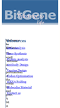 Mobile Screenshot of bitgene.com